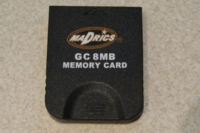 MEMORY CARD 8 MB MADRICS do NINTENDO GameCube