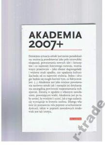 AKADEMIA 2007+ teoria historia sztuki WARSZAWA