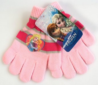 Kraina Lodu Frozen Rękawiczki jasnoróżowe Disney