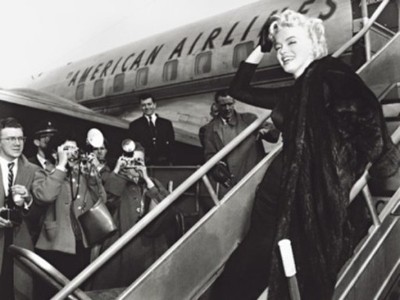 Marilyn Monroe - plakat obraz 80x60cm /BW-5852