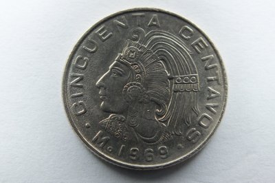 MEKSYK 50 CENTAVOS 1969 - 16