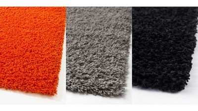 HAMPEN dywan z długim włosiem 80x80 3 kolory IKEA - 6057089613 - oficjalne  archiwum Allegro