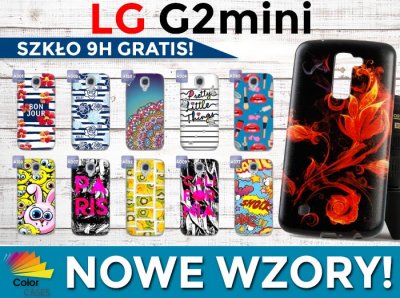 LG G2 mini - ETUI PLECKI BUMPER POKROWIEC + SZKŁO - 6154829403 - oficjalne  archiwum Allegro