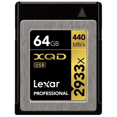 NOWA KARTA LEXAR XQD 64GB 2933X 440MB/s PROFESSION