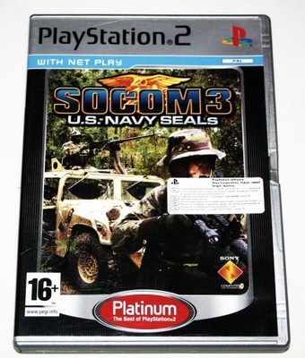 Socom 3 U.S. Navy Seals na konsole Playstation 2