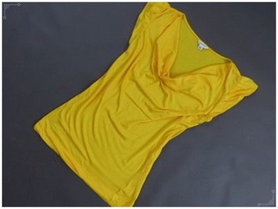 Bluzka CALVIN KLEIN S/36, żółta, jak nowa