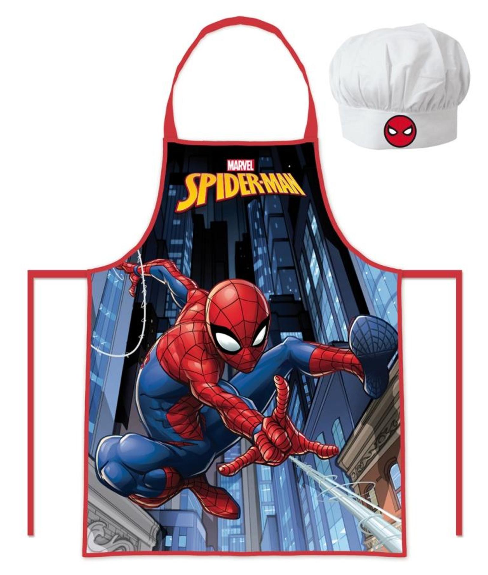 Spiderman Fartuch fartuszek kuchenny dla dziecka