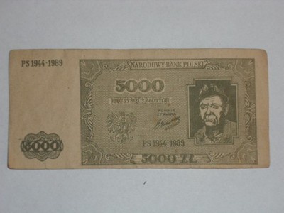 Stalina pomnik-cegiełka 5000 złotych