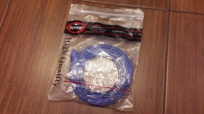 Patchcord UTP niebieski 5m Kabel sieciowy Seven
