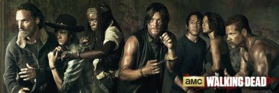 The Walking Dead Bohaterowie GIGA plakat 158x53 cm