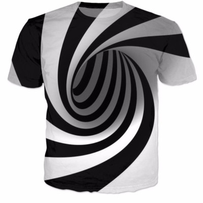 Koszulka 3D T-shirt Iluzja Hipnoza Hypnose Magic - 6739367635 - oficjalne  archiwum Allegro