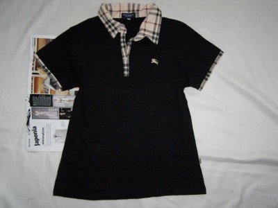 burberry koszulka polo damska czarna 38-40 - 6540391790 - oficjalne  archiwum Allegro