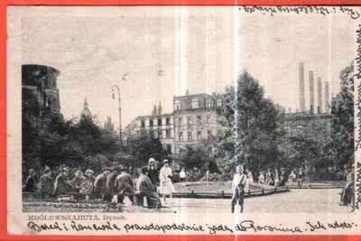 Królewska Huta - Rynek - 1928