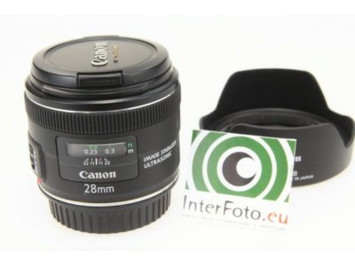 InterFoto: Canon 28mm F/2.8 USM IS - jak nowy! gw.