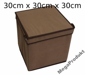 Pudełko pojemnik organizer pudło z pokrywką szafy