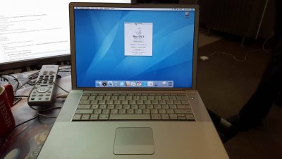 Apple PowerBook G4 1.5ghz 80gb  A1095 FV GW nr008