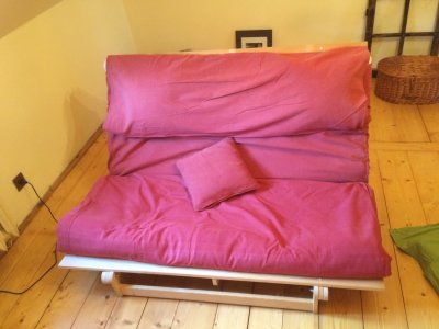 Łóżko Sofa rozkładana IKEA GRANKULLA 140x200 - 6191571478 - oficjalne  archiwum Allegro