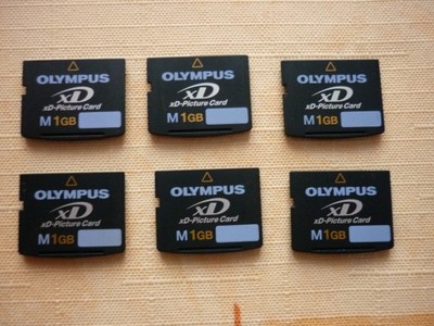 Karty pamięci Olympus XD 1 GB  M 100% oryginał