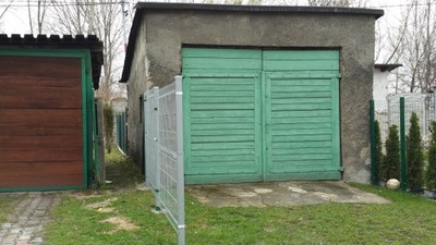 garaz murow 5,7x3,5m prad z przyległ ogródkiem