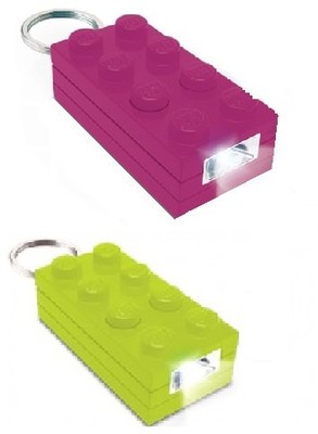 LEGO Friends Latarka klocek 2x4 różowa LED 24H