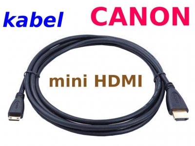 KABEL HDMI CANON POWERSHOT SD960 SD970 SD780 IS