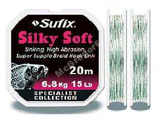 Sufix Silky Soft Grey 25lb 20m - U.S.A.