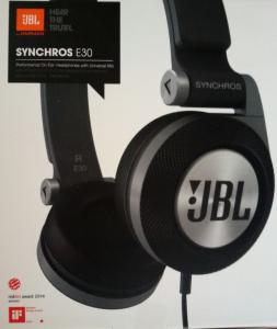 Słuchawki JBL synchros E30 NOWE czarne