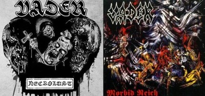 VADER Necrolust + Morbid Reich LIMITED Zestaw 2 CD