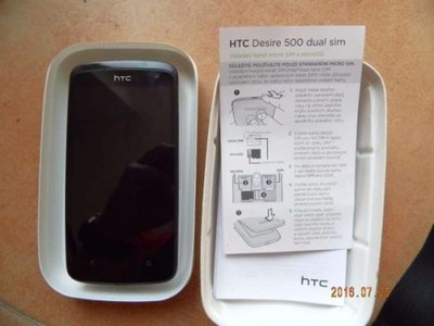 HTC Desire 500 dual sim ekran 4,7&quot; - bez siml