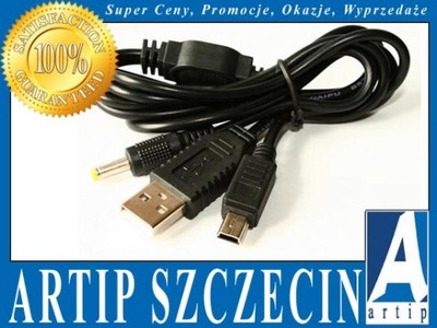 Kabel USB do Sony PSP synchronizacja, ładowanie