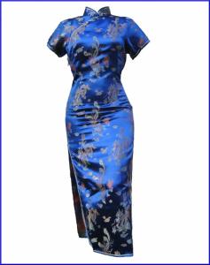 QIPAO sukienka chińska - 4589354696 - oficjalne archiwum Allegro