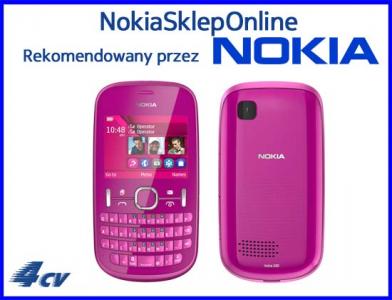 Nokia Asha 200 Dual Sim Pink, Nokia PL, FV23%