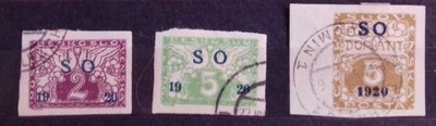 Czechosłowacja - znaczki pocztowe - SO 1920