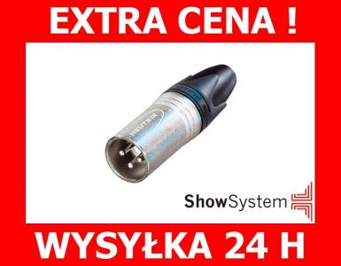WTYK NEUTRIK NC3MXX XLR CANON 3 PIN MĘSKI MALE