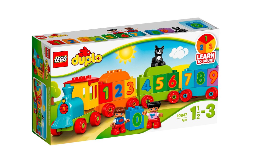 LEGO DUPLO Pociąg z Cyferkami 10847