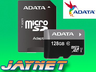 ADATA 128 GB micro SDXC Class 10 Premiere UHS1 +SD