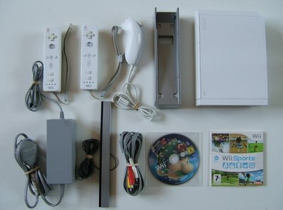 Konsola Wii 2 kontrolery Mario Galaxy 2 Wii Sports