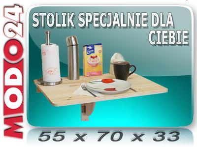 Stół składany ST-01 biurko blat kuchenny 70x55 cm
