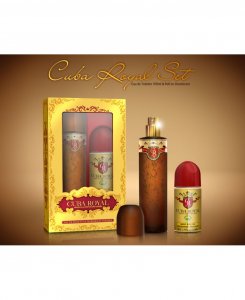Cuba Royal ZESTAW -woda perfumowana, roll