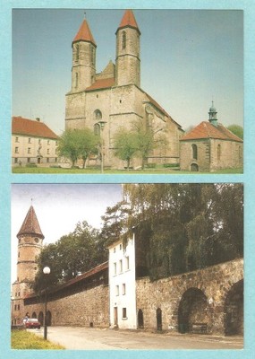 Lwówek Śląski Kościół farny + Wieża Bramy Lubański