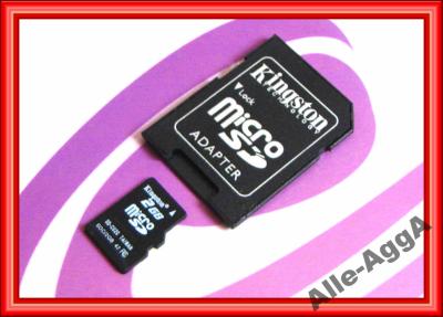 KARTA PAMIĘCI microSD 2GB micro SD 2 GB + ADAPTER