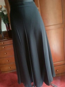 SOLAR elegancka czarna długa  spódnica jak nowa
