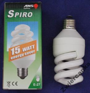 świetlówka energooszczędna Spiro 15W E27 ANS