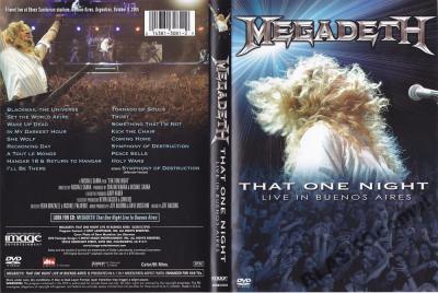 MEGADETH That One Night: Live In Buenos Aires DVD