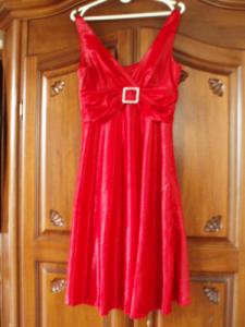 Super sukienka, sylwester czerwona