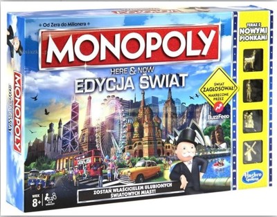 Gra Monopoly Swiat Nowa Krakow Wys 24h 6853839821 Oficjalne Archiwum Allegro