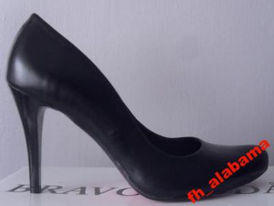 czarne buty szpilki czółenka Bravo Moda 892 r.36