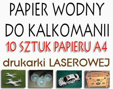 PAPIER wodny KALKOMANIA decoupage 10 szt LASER - 6169047241 - oficjalne  archiwum Allegro