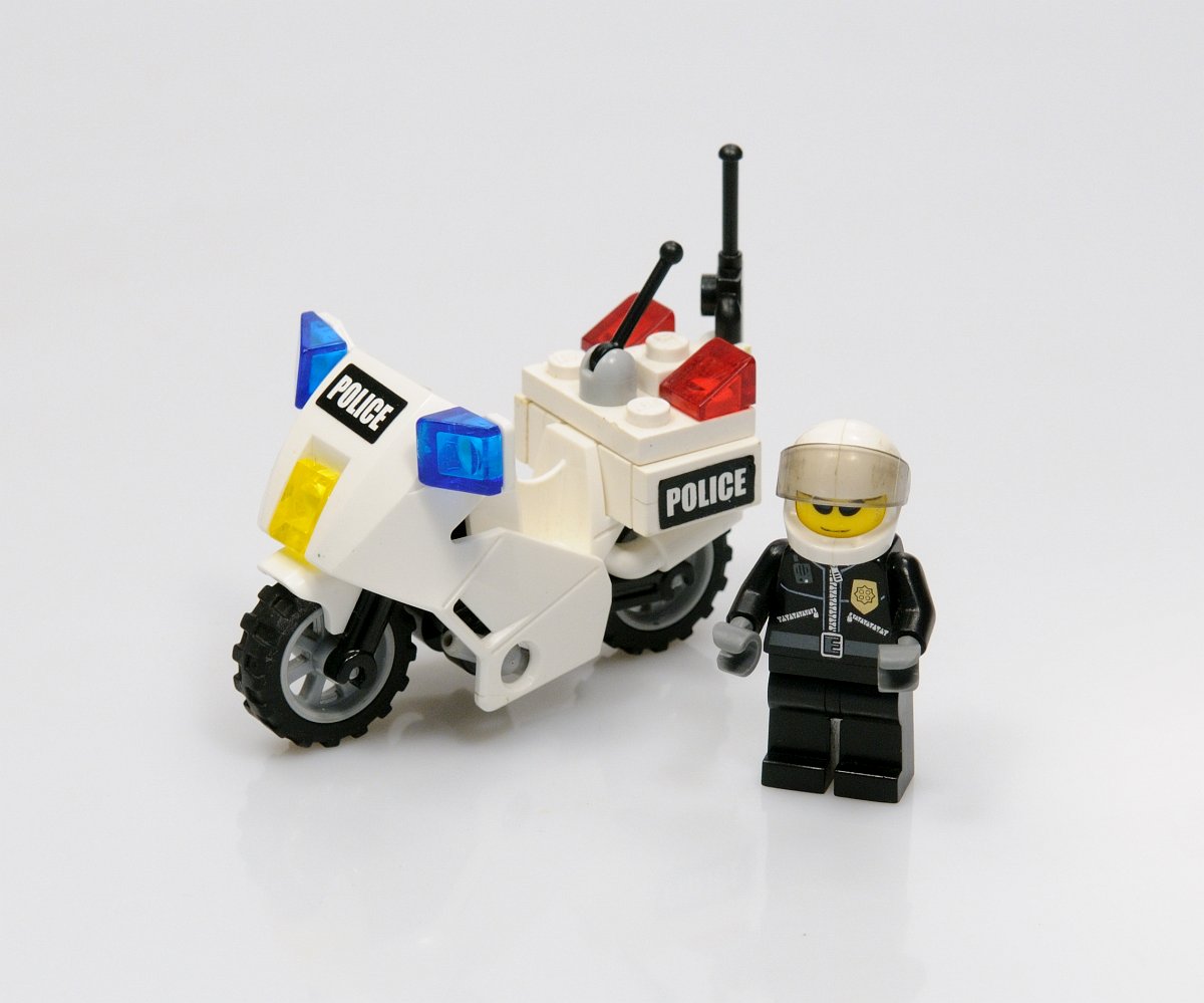 LEGO CITY motocykl policyjny 7235 - 7027955681 - oficjalne archiwum Allegro