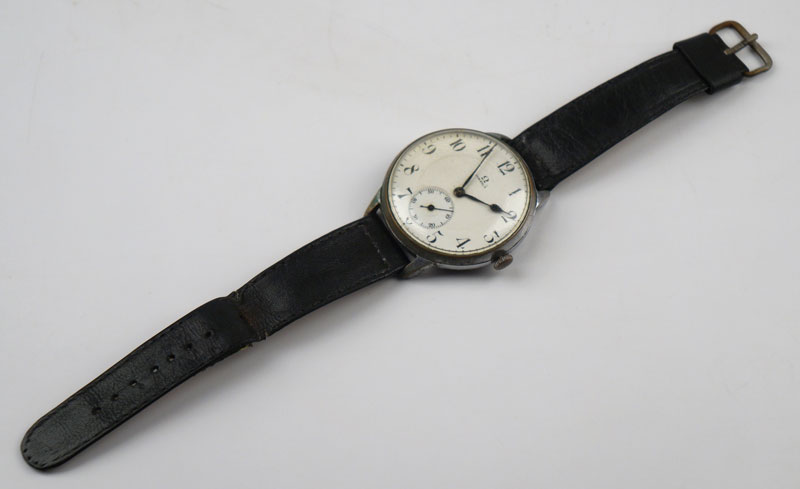 Zegarek naręczny OMEGA lata 30-te koperta stalowa - 7016228818 - oficjalne  archiwum Allegro